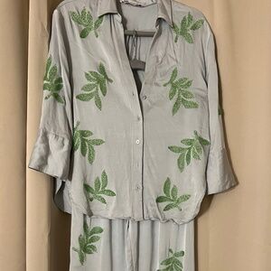 Set Zara embroidered